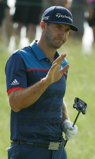 Dustin Johnson already 10 behind in US Open title defense